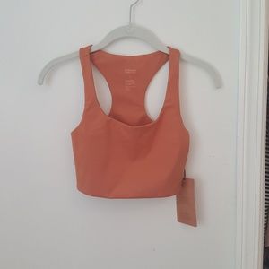 Girlfriend Collective XS apricot Paloma Bra NWT